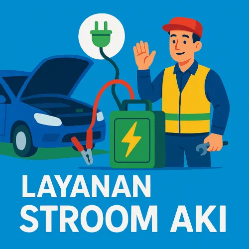 Layanan Stroom Aki 24 Jam – Isi Ulang & Pengisian Aki Profesional tegal